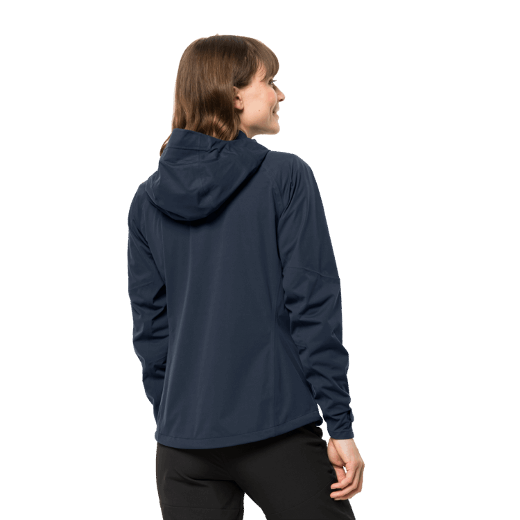 Women's Highest Peak Jacket Night Blue Brand Brand Jack Wolfskin