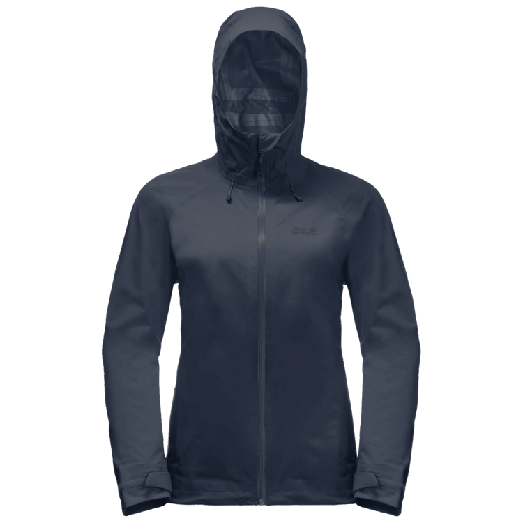 Women's Highest Peak Jacket Night Blue Brand Brand Jack Wolfskin