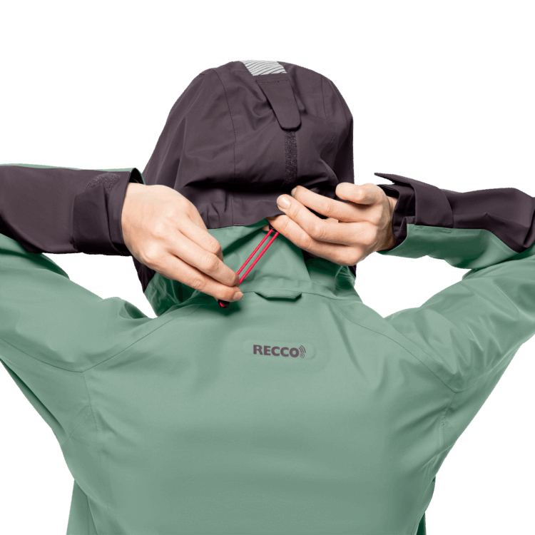 Brand Jack Wolfskin Granite Green Hot Women's Alpspitze 3L Jacket