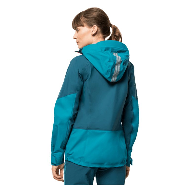 Brand Jack Wolfskin Blue Coral Women's Alpspitze 3L Jacket Best