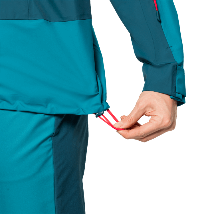 Brand Jack Wolfskin Blue Coral Women's Alpspitze 3L Jacket Best