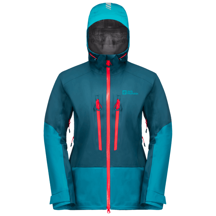 Brand Jack Wolfskin Blue Coral Women's Alpspitze 3L Jacket Best