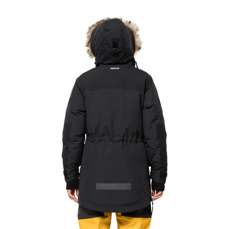 Brand Jack Wolfskin New Women's 1995 Series Parka Black