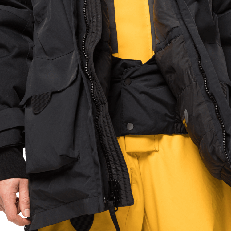 Brand Jack Wolfskin New Women's 1995 Series Parka Black
