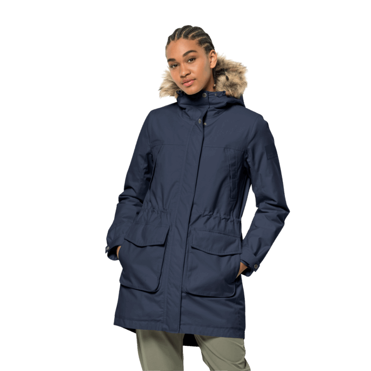 Brand Jack Wolfskin Fashion Night Blue Women's Winterfrost Insulated Parka