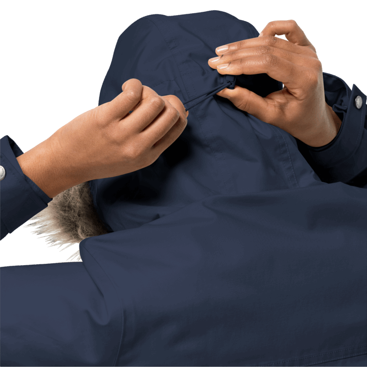 Brand Jack Wolfskin Fashion Night Blue Women's Winterfrost Insulated Parka