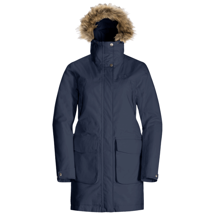 Brand Jack Wolfskin Fashion Night Blue Women's Winterfrost Insulated Parka