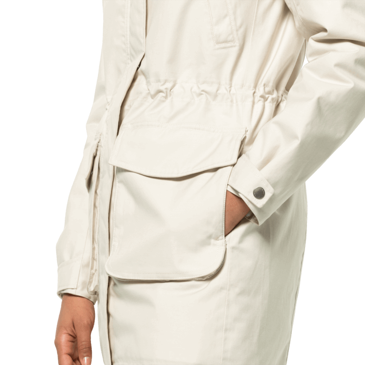 Brand Jack Wolfskin Women's Winterfrost Insulated Parka Winter Pearl Collection