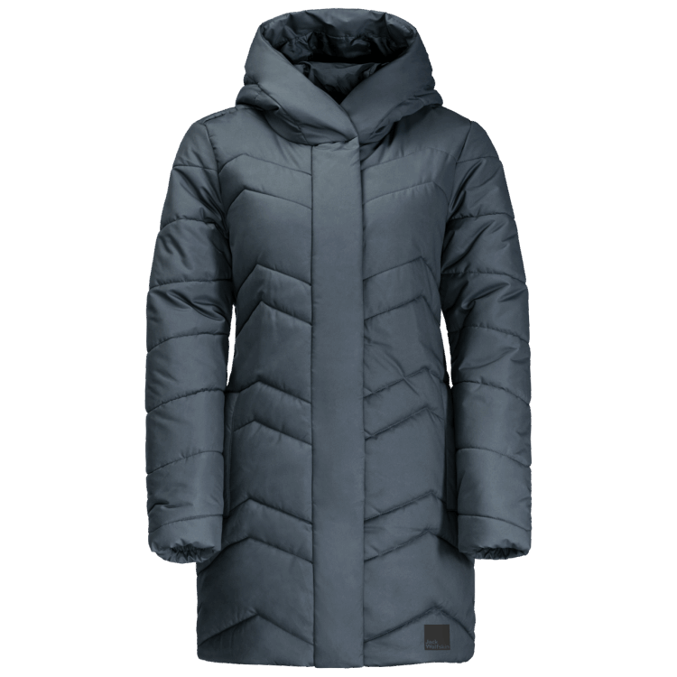 Slate Blue Brand Jack Wolfskin Women's Kyoto Coat Origins