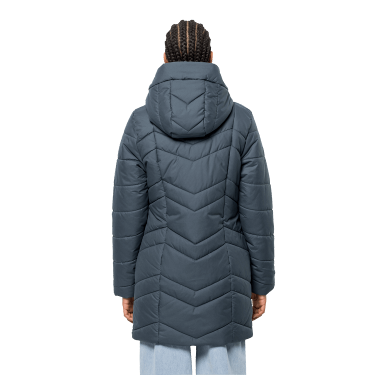 Slate Blue Brand Jack Wolfskin Women's Kyoto Coat Origins