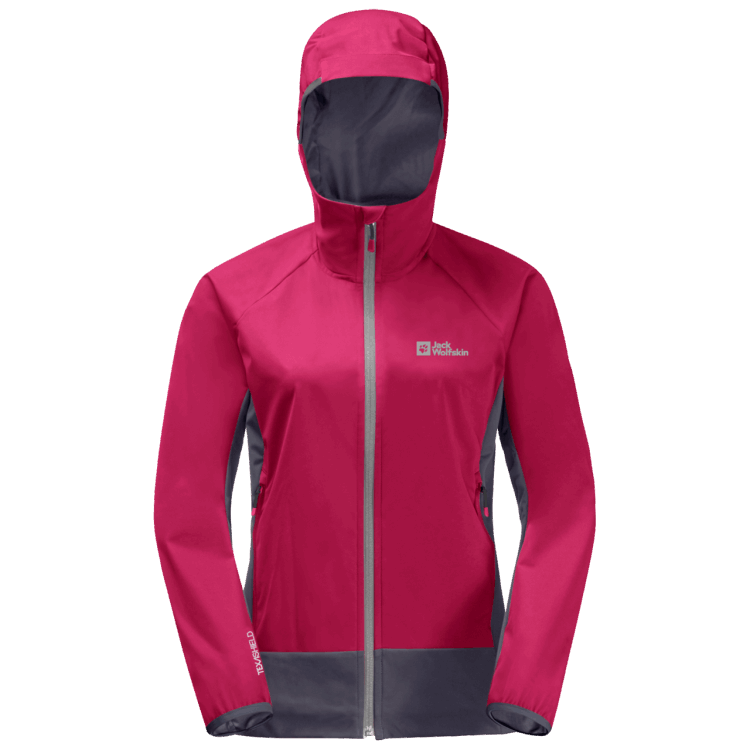 Cranberry Brand Brand Jack Wolfskin Women's Eagle Peak Ii Hoody