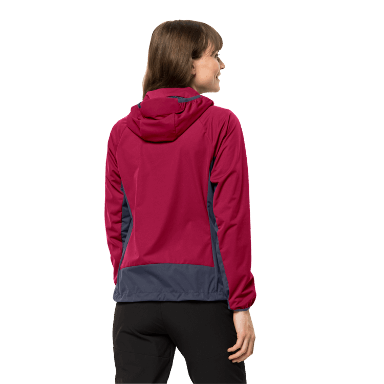Cranberry Brand Brand Jack Wolfskin Women's Eagle Peak Ii Hoody