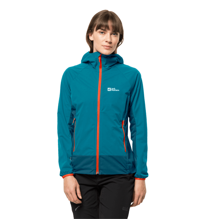 Freshwater Blue Brands Women's Eagle Peak Ii Hoody Brand Jack Wolfskin