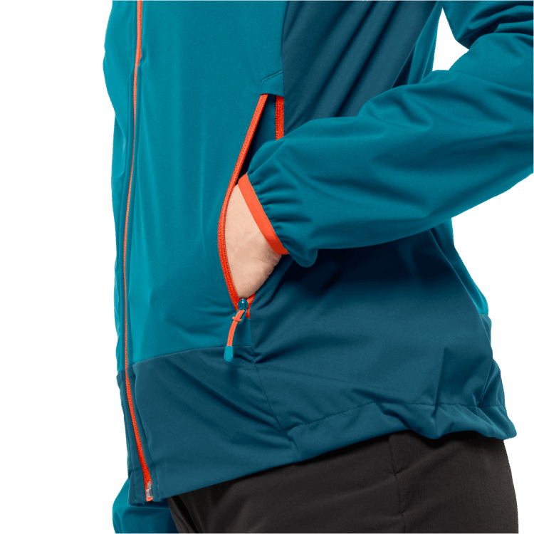 Freshwater Blue Brands Women's Eagle Peak Ii Hoody Brand Jack Wolfskin