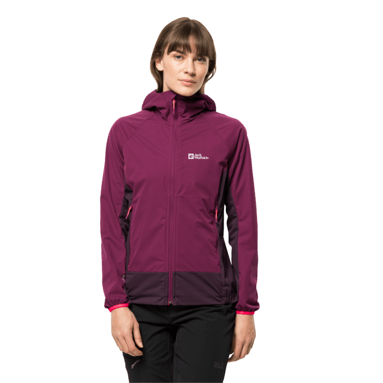Wild Berry Women's Eagle Peak Ii Hoody Brand Jack Wolfskin Original