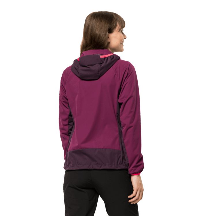 Wild Berry Women's Eagle Peak Ii Hoody Brand Jack Wolfskin Original