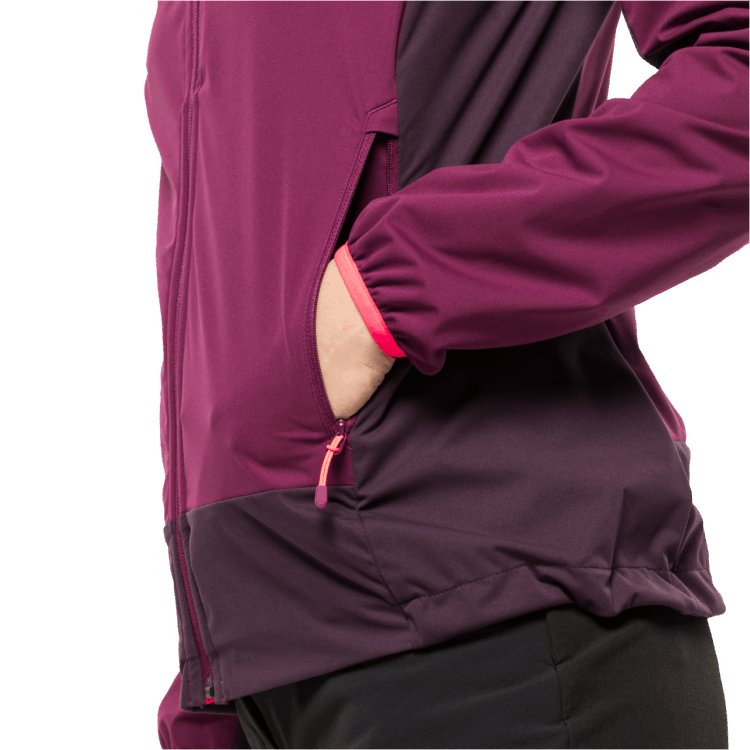 Wild Berry Women's Eagle Peak Ii Hoody Brand Jack Wolfskin Original