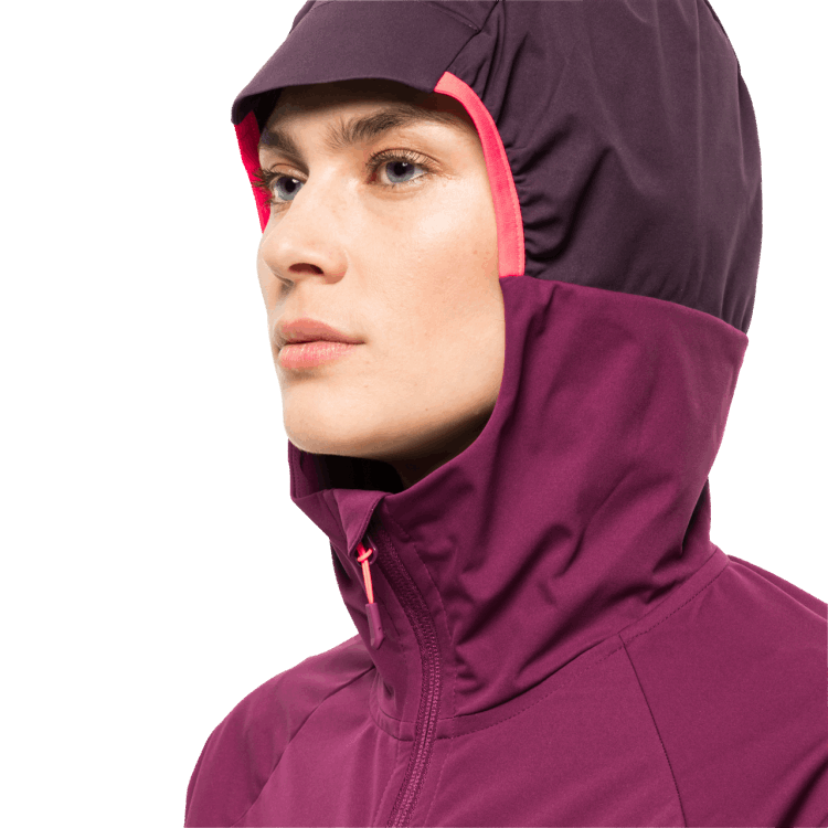 Wild Berry Women's Eagle Peak Ii Hoody Brand Jack Wolfskin Original