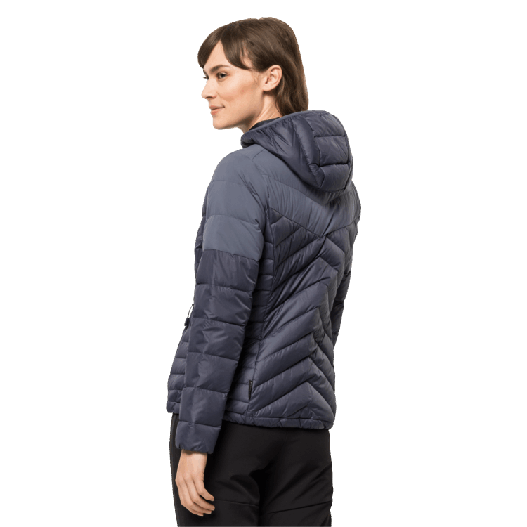 Fashion Brand Jack Wolfskin Graphite Women's Tundra Down Hoody