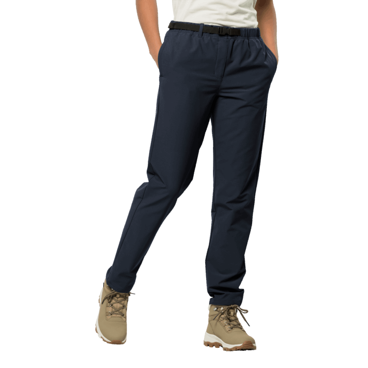 Origin Night Blue Women's Winter Walk Pants Brand Jack Wolfskin