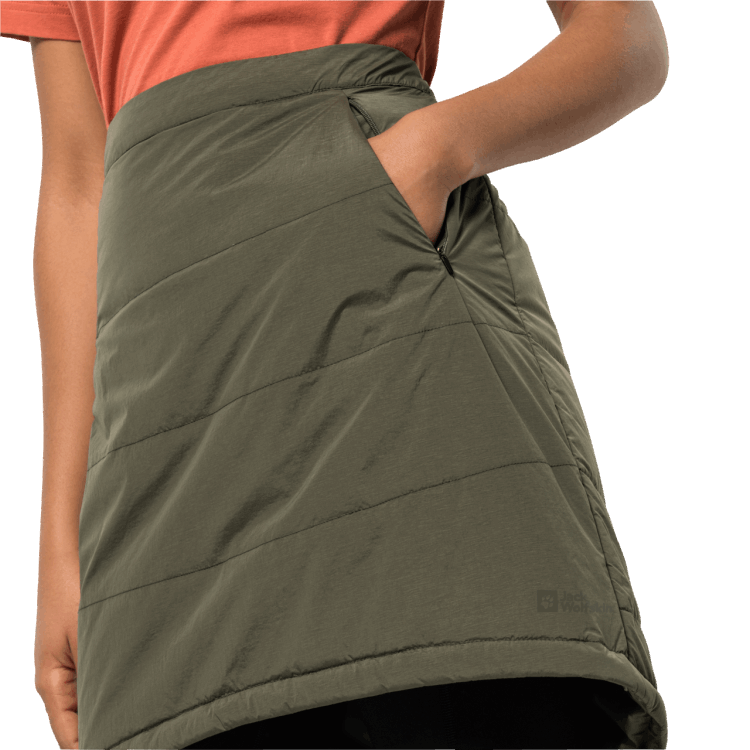 Women's Alpengluehen Skirt Brand Jack Wolfskin Dusty Olive