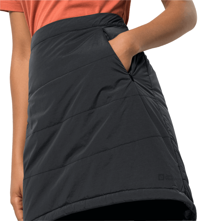 Women's Alpengluehen Skirt Phantom Brand Jack Wolfskin