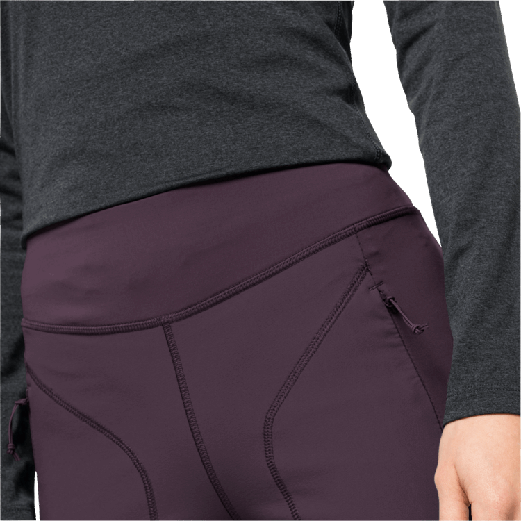 Women's Salmaser Tights Hot Brand Jack Wolfskin Grapevine