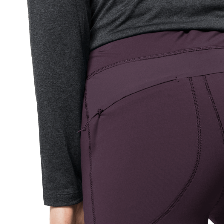 Women's Salmaser Tights Hot Brand Jack Wolfskin Grapevine