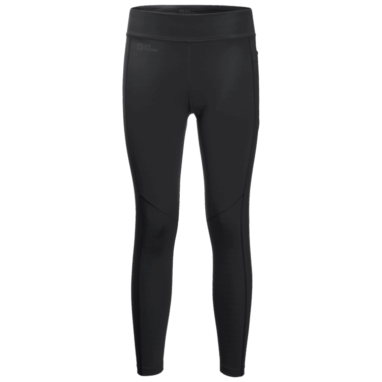 Women's Iseler Tights Best Black Brand Jack Wolfskin