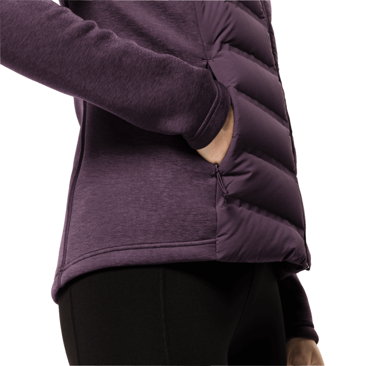 Brand Jack Wolfskin Women's Tasman Down Hybrid Grapevine Origin
