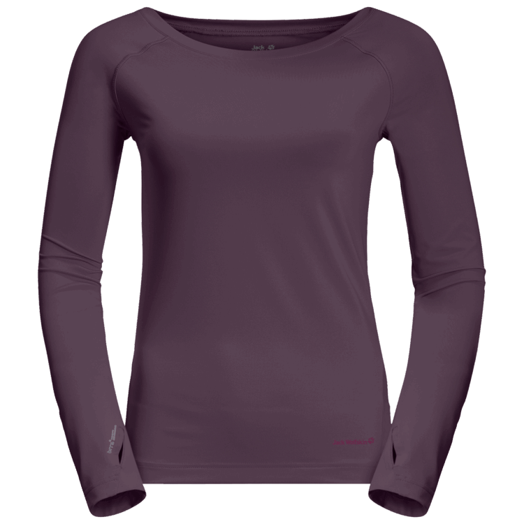 Grapevine Brand Jack Wolfskin Women's Tasman Long Sleeve Brands