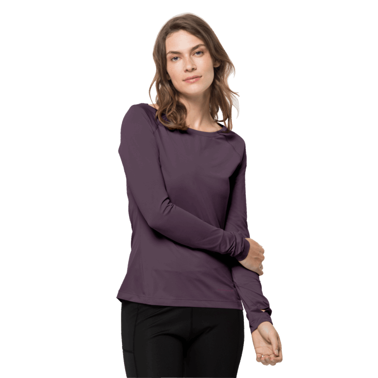 Grapevine Brand Jack Wolfskin Women's Tasman Long Sleeve Brands