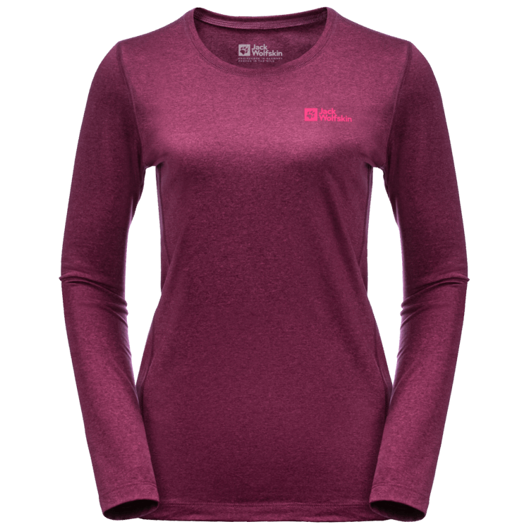 Original Wild Berry Women's Sky Thermal Long Sleeve Brand Jack Wolfskin