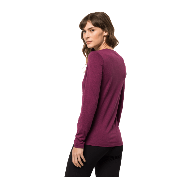 Original Wild Berry Women's Sky Thermal Long Sleeve Brand Jack Wolfskin