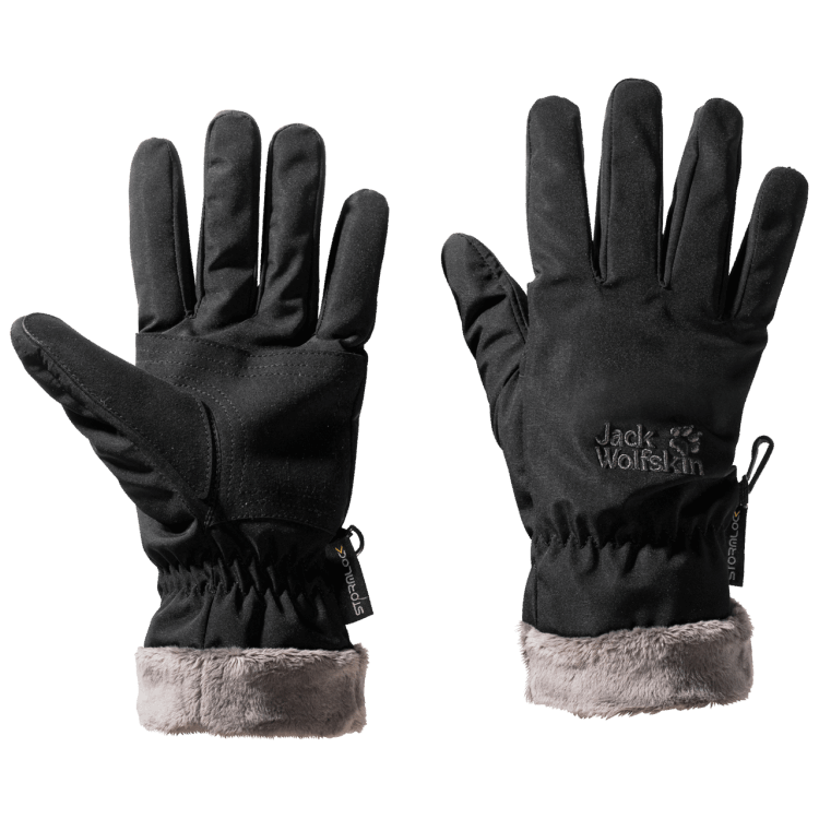 Women's Stormlock Highloft Glove Collection Brand Jack Wolfskin Black