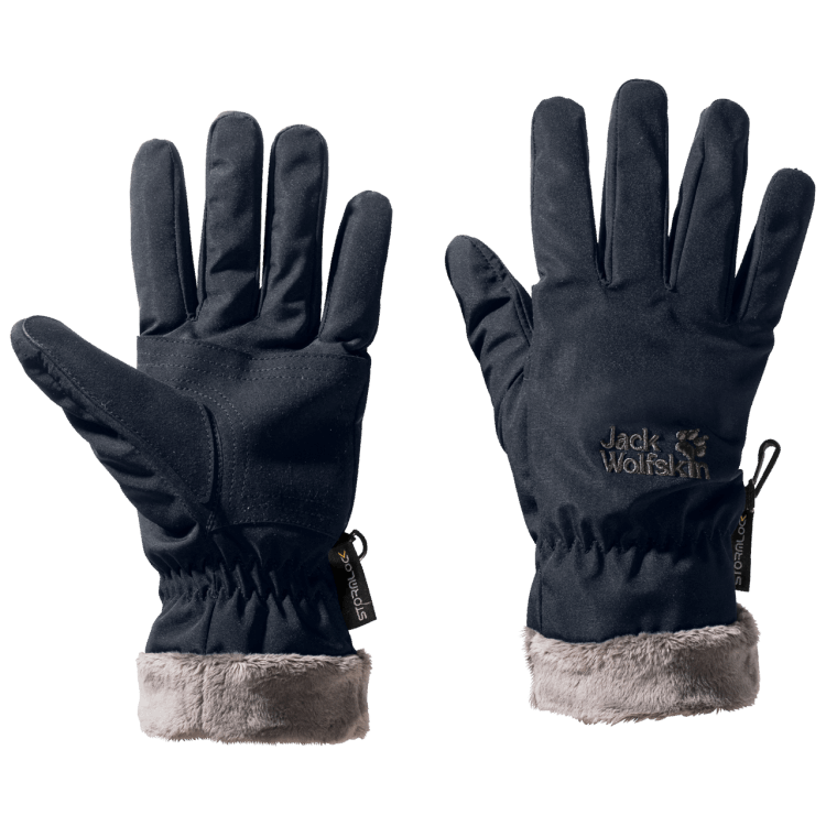 Women's Stormlock Highloft Glove Collections Night Blue Brand Jack Wolfskin
