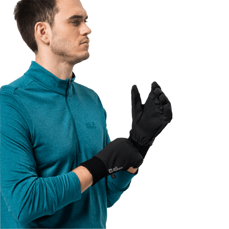 Brand Jack Wolfskin Black Origin Supersonic Xt Glove