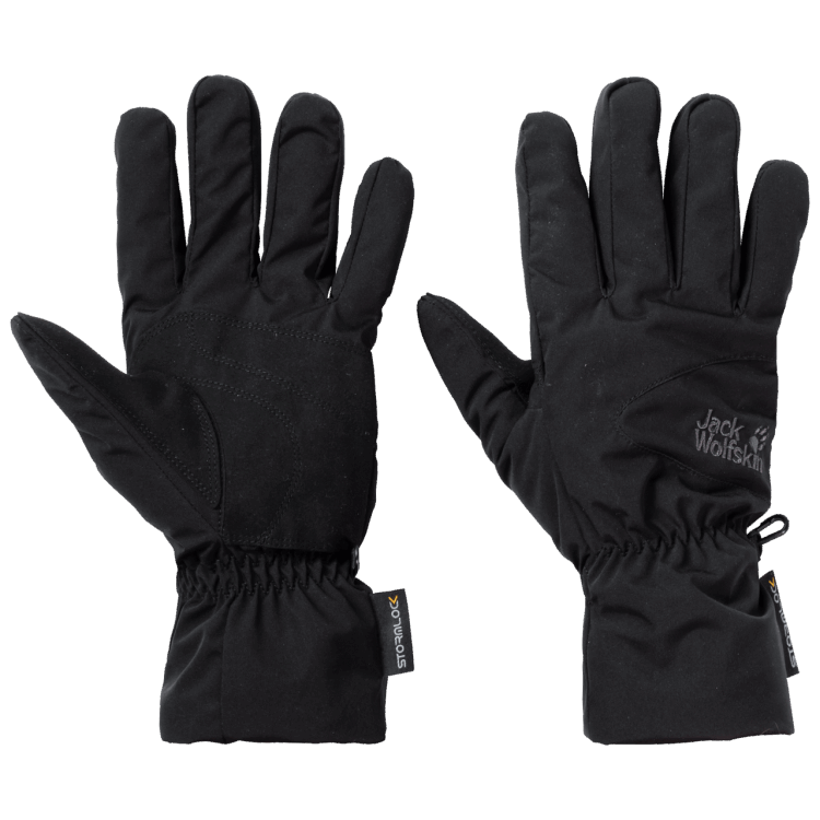 Brand Jack Wolfskin Black Stormlock Highloft Glove Origins