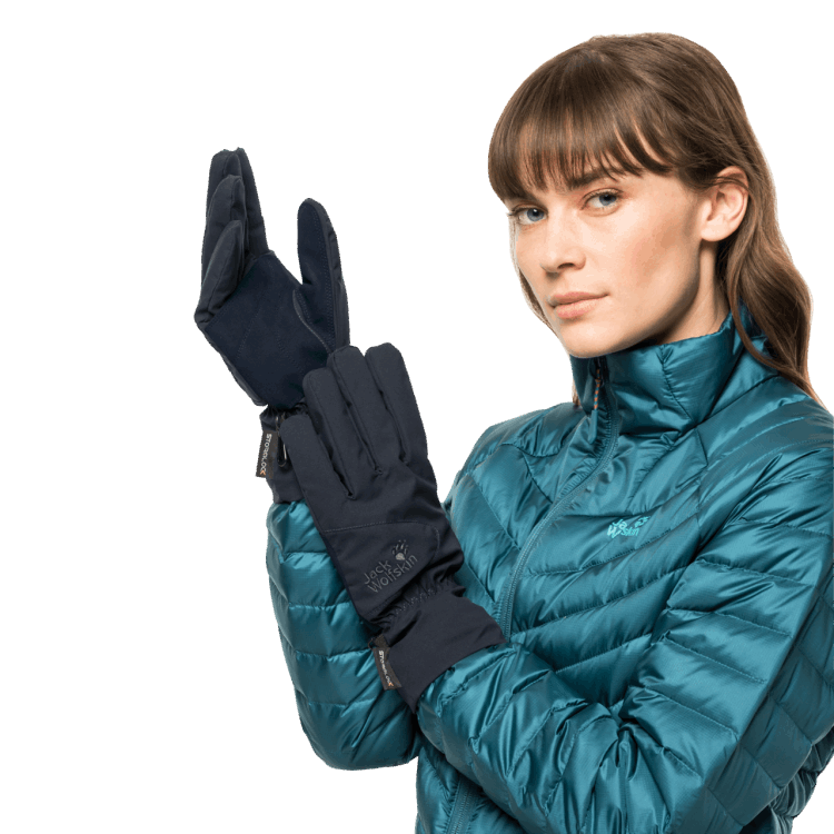 Brand Jack Wolfskin Stormlock Highloft Glove Night Blue