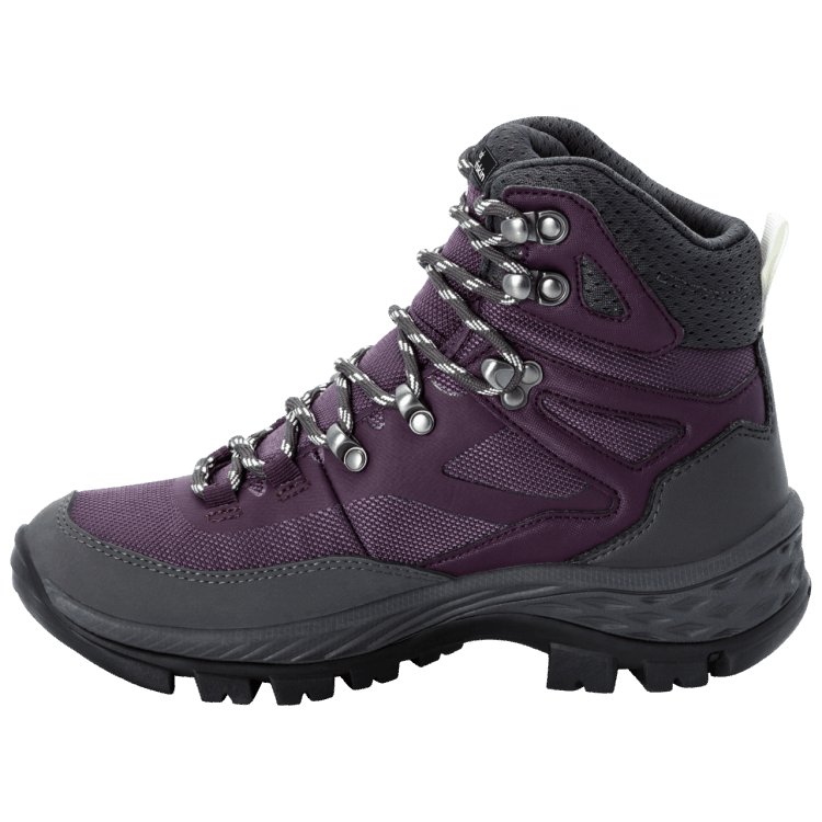 Brand Jack Wolfskin Women's Rebellion Guide Texapore Mid Purple-Grey Original
