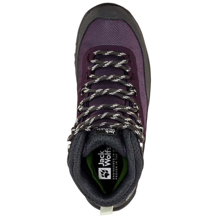 Brand Jack Wolfskin Women's Rebellion Guide Texapore Mid Purple-Grey Original