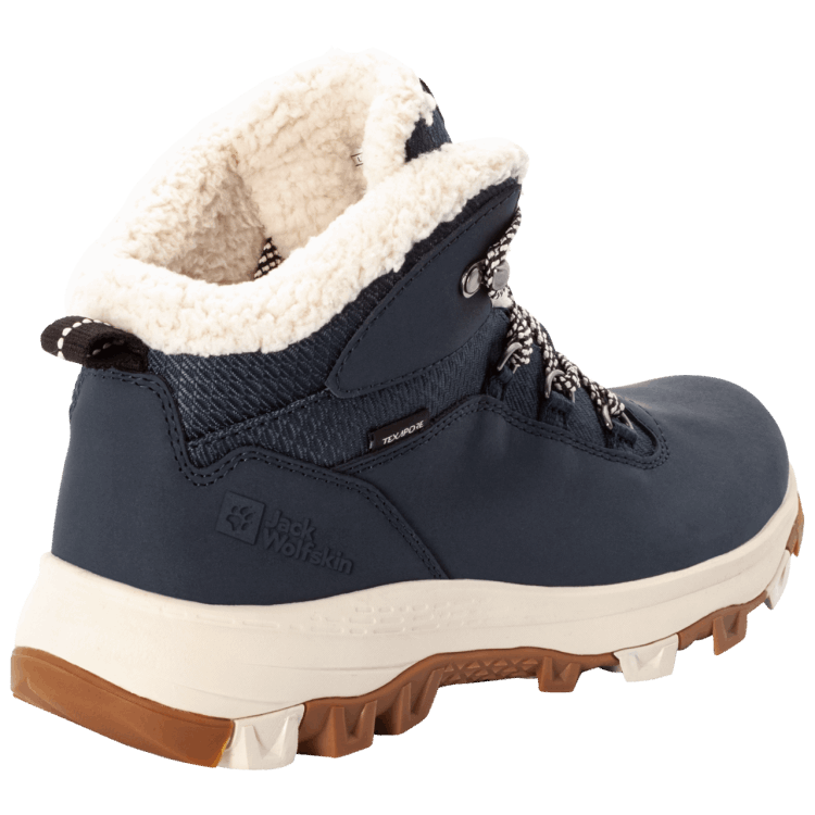 Dark Blue-Off-White Women's Everquest Texapore Mid Origin Brand Jack Wolfskin