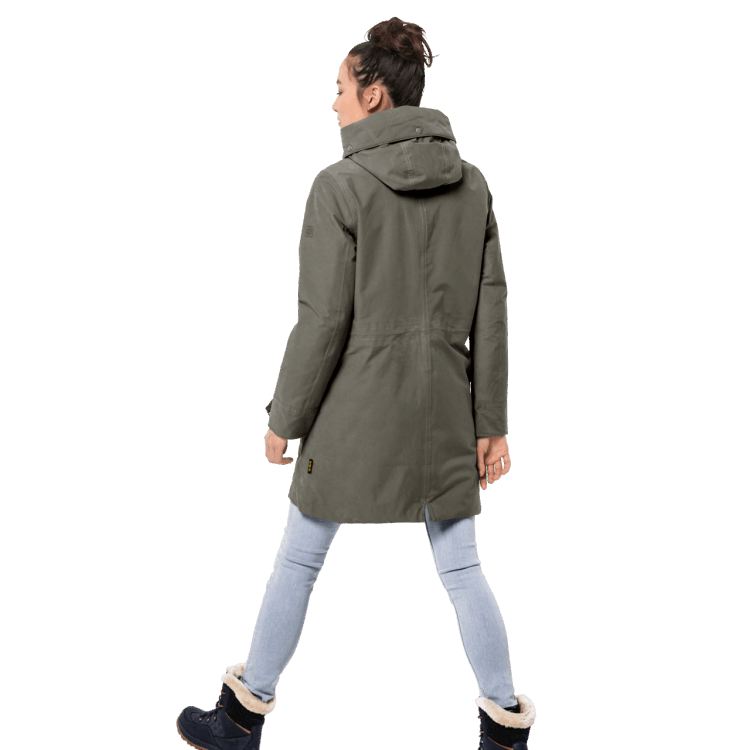 Brand Rocky Point Parka Grape Leaf Brand Jack Wolfskin
