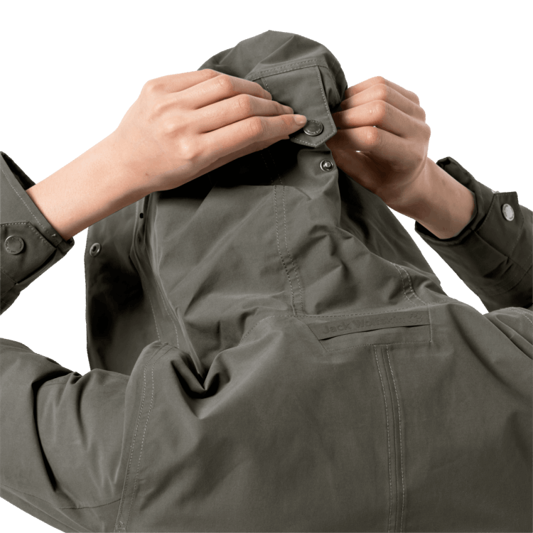 Brand Rocky Point Parka Grape Leaf Brand Jack Wolfskin
