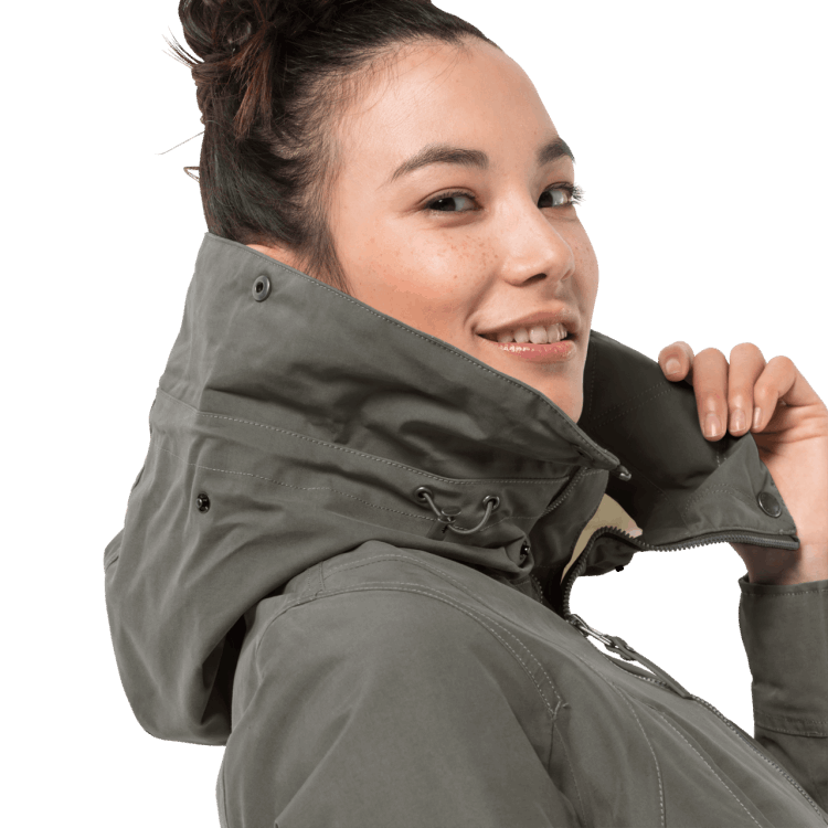 Brand Rocky Point Parka Grape Leaf Brand Jack Wolfskin