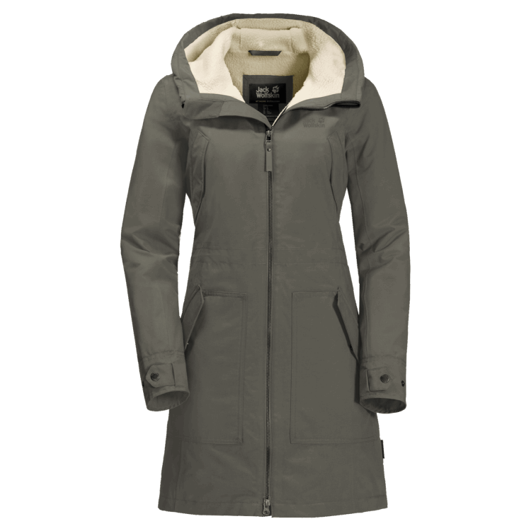 Brand Rocky Point Parka Grape Leaf Brand Jack Wolfskin