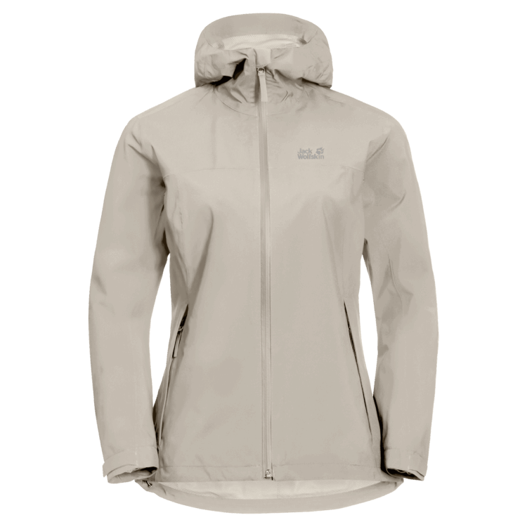 Hot Dusty Grey Brand Jack Wolfskin Women's JWP Shell