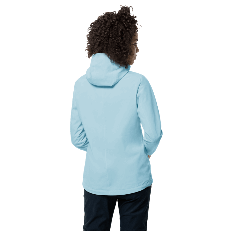 Women's JWP Shell Brand Jack Wolfskin Frosted Blue New
