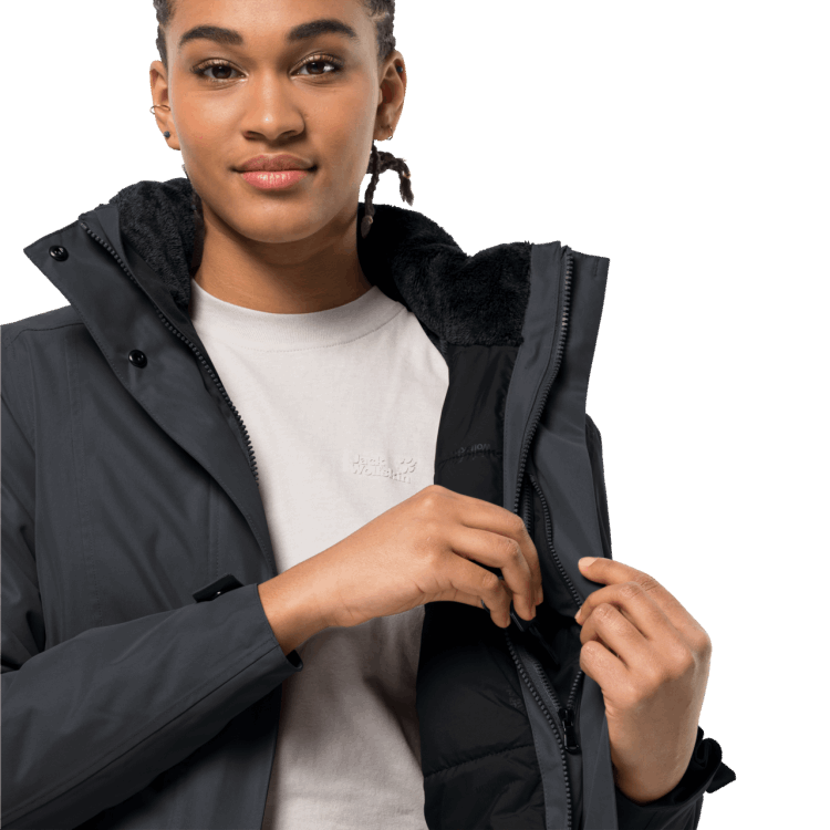 Madison Avenue Coat Phantom Collections Brand Jack Wolfskin