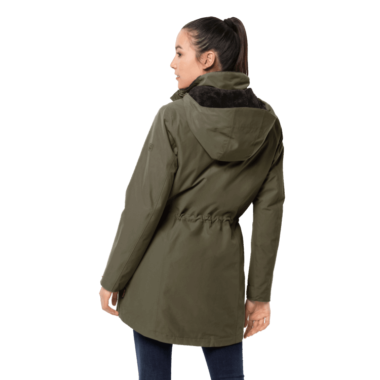 Madison Avenue Coat Origin Brand Jack Wolfskin Granite